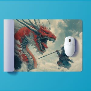 Drachen Ritter Mauspad