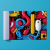 Haring Mauspad – Abstrakte Formen