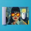 Office Woman Mauspad