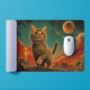 Cosmic Cat Mauspad – Süße Katze
